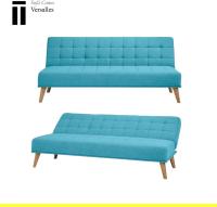 Modelo Versalles - Sofá Cama con Apertura Clic-Clac |   Donde la elegancia y el confort se encuentran |   Diseño Capitoné en Color Visón |   189,5 x 88 x 89 cm - details 24