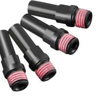 Piezas de bicicleta en forma de 8, asiento de extensión, media carga de coche, adaptador convertidor de freno Universal en V, aleación de aluminio, negro/rojo - details 8
