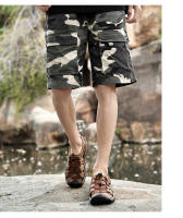 Sandalias de piel auténtica para hombre, zapatos informales para la playa, calzado deportivo antideslizante para exteriores, zapatos romanos de talla grande 38-48 - details 17