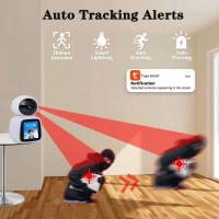 Cámara de videollamada Tuya Wifi para interiores, 2K, conversación bidireccional, seguridad IP, llamada de un toque, monitor de bebé, seguimiento automático con IA, vigilancia - details 7