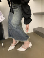 Nuevo bolso trasero y zapatos individuales con perlas de moda. - details 12