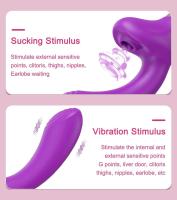 Vibrador de punto G, juguete sexual, potente inhalador de clítoris 2 en 1, consolador de estimulación al vacío, masturbación femenina - details 1