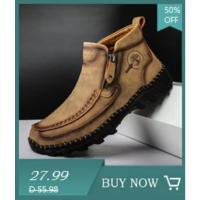 Zapatillas de deporte de otoño e invierno para hombre, zapatos informales con plataforma ligera, zapatos deportivos impermeables de talla grande 38-48, calzado para hombre - details 17
