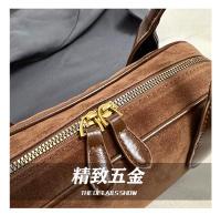 Nuevo versátil retro textura mate bolsa de axilas bolso de hombro moda portátil bolso de bolos mujeres - details 9