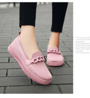 Zapatos de mujer cómodos zapatos de mamá tejidos con mosca con pedal cómodos zapatos de mujer - details 12
