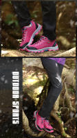 Zapatos de senderismo de alta calidad para mujer, calzado antideslizante y transpirable duradero para escalar al aire libre, calzado de montañismo, zapatillas cómodas - details 4