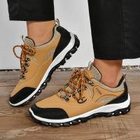 Zapatillas de deporte informales de tendencia para hombre, zapatos cómodos con plataforma para exteriores, zapatillas de viaje ligeras para senderismo, talla 48, zapato Masculino - details 15
