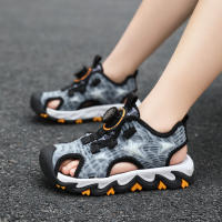 Zapatos y sandalias para niños, sandalias de verano 2025 para niños, zapatos de playa Baotou, zapatillas de deporte - details 3