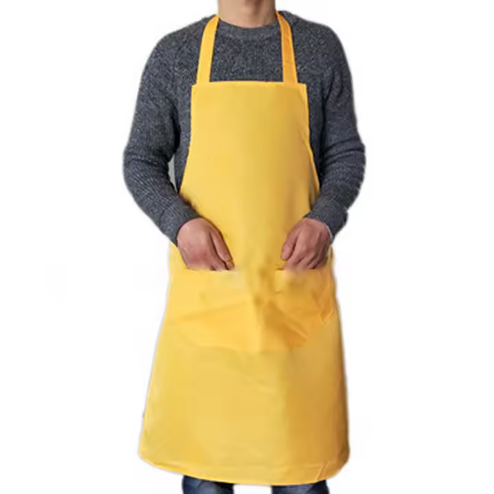 Sin mangas Universal a prueba de aceite mantener la ropa limpia restaurante cocina accesorios de cocina paños para eructar delantales con pechera - 1