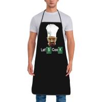 Babero personalizado Breaking Bad Time delantales hombres mujeres Unisex adulto Chef cocina Walter White Tablier cocina jardinería - details 9