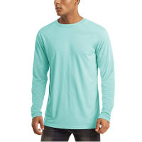 MAGCOMSEN UPF 50+ camiseta de manga larga para hombre con protección solar UV camiseta de playa verano de secado rápido - details 3