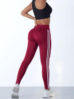Pantalones Deportivos Casuales de Cintura Alta Cinturón Elástico de 4 Vías para Mujeres - details 9