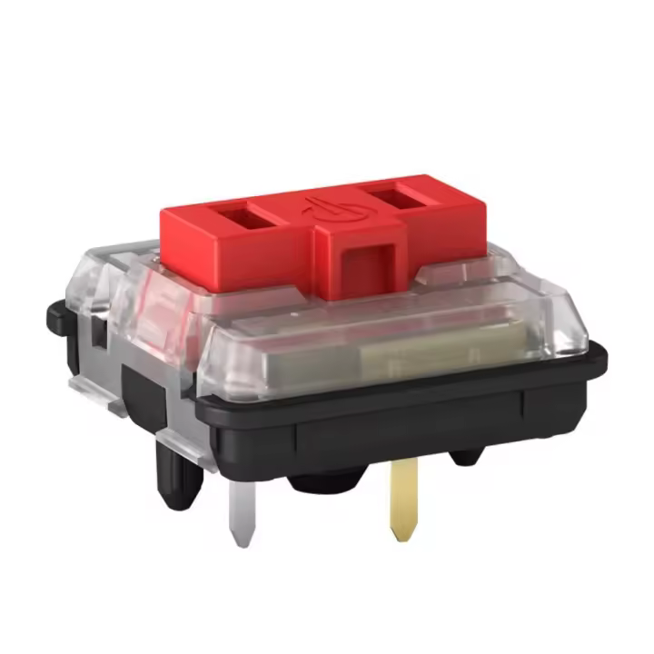 Teclado acrílico, interruptor de perfil bajo, Mini teclado RGB bajo, teclado de perfil bajo retroiluminado ultrafino alto, teclado para juegos - 1