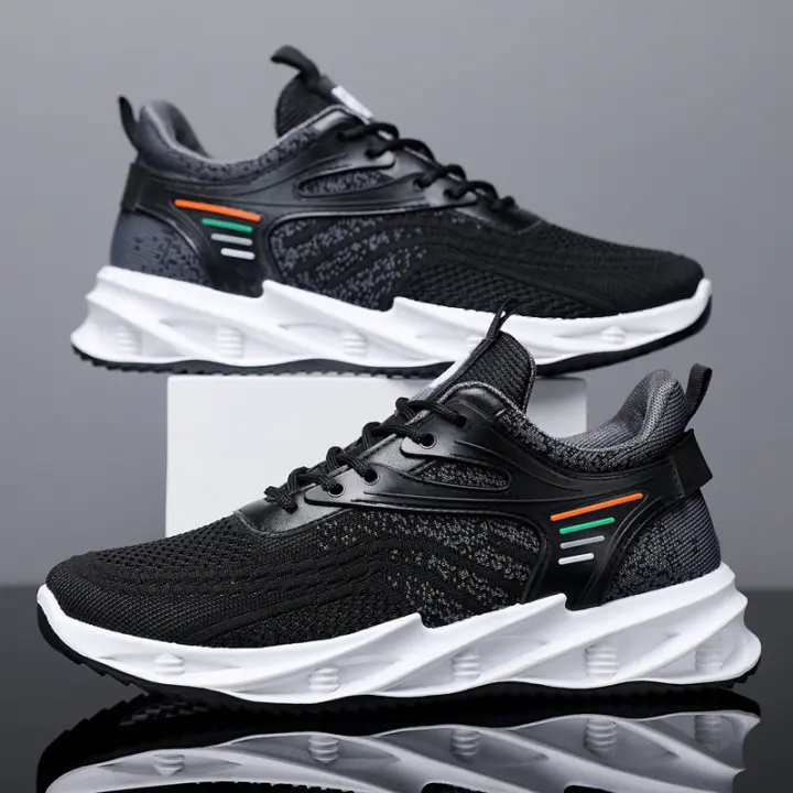 Zapatos Casuales de Moda para Hombres Zapatos Deportivos Suaves y Transpirables con Suela de Malla - 1