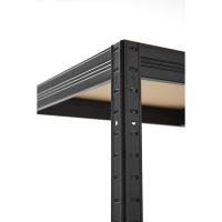 Estanterías Metálicas de Acero Galvanizado con 5 Baldas de MDF, Plata, 180x90x40cm Pack de 2 - details 12