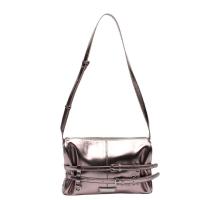 Doble correa plisada correa de lazo bolsa bajo el brazo,,Bolso de hombro de las mujeres,Bolsa de motorista de la vendimia - details 1