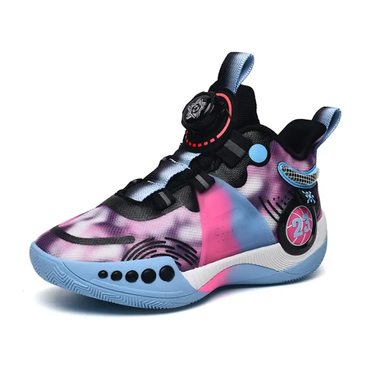 Nuevos zapatos de baloncesto para niños, zapatillas deportivas con plataforma al aire libre, ideales para clases de baloncesto, estudiantes - 1