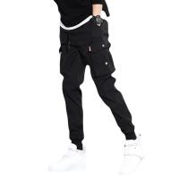 Pantalones Cargo Tácticos para Hombres Pantalones de Entrenamiento Casuales Multi-bolsillos - details 1