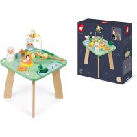 Mesa de Actividades para Niños 7 Actividades para la Primavera Mesa de Madera Multijugador con Tema de Granja Desarrollo de la Motricidad Fina Desde 12 Meses - details 1