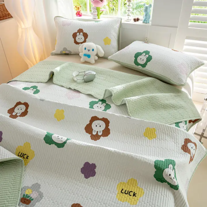Juego de Cama de Algodón Puro para Niños Sábana de Tatami de Temporada Completa - 1