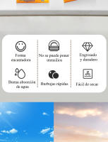Esponja de Cocina Sonriente Paño de Limpieza Fuerte para Colchones y Baño - details 1