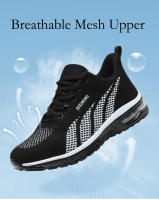 Zapatillas para correr con amortiguación de alta calidad, zapatillas deportivas informales transpirables para mujer, zapatillas deportivas antideslizantes para caminar - details 5