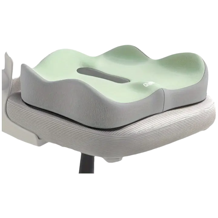 Cojín de Asiento de Espuma de Memoria Ergonómico Diseño Hueco Transpirable - 1