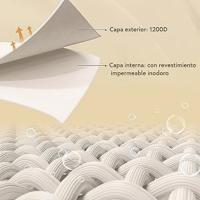 caja almacenamiento lino algoón resistente impermeable sin olores antidesgaste joybos B0BX9TJ94V