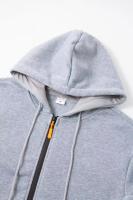 Sudadera con capucha para hombre con bolsillo en el brazo, chaqueta deportiva informal de talla grande, primavera y otoño - details 3