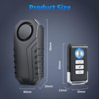 Elecpow-alarma de bicicleta recargable tipo C, sistema de alarma de bicicleta, resistente al agua IP65, 113dB, Control remoto, búsqueda, recordatorio de bocina inalámbrico - details 11