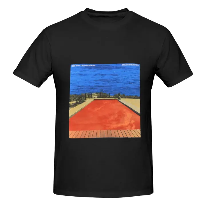 Camiseta de algodón para hombre y mujer, camisa de color rojo, chile caliente, Peppers, California - 1