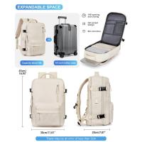 Mochila para maleta de cabina Ryanair para mujer, equipo de mano impermeable con USB - details 40
