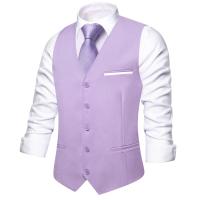 Chaleco para hombre, elegante chaleco de seda verde, corbata, pañuelo, gemelos, conjuntos para hombre, boda, fiesta de negocios, regalo de diseñador. - details 24