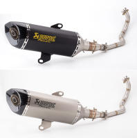 For Honda Forza 300 250 NSS 300 18-21 Motorcycle Full System Exhaust Escape Moto Modify Front Link Pipe Stainless Steel - details 5