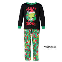 Dr. Seuss GRINCH Who Stole Christmas Matching Family conjuntos de pijama para hombres, mujeres, niños, bebé - details 3