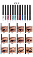 Set de Pluma de Eyeliner Líquido Mate de Secado Rápido Duradero, Resistente a Manchas, Fluorescente UV, 12 Colores Disponibles - details 2