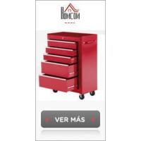 Organizador de Herramientas de Pared de 44 Piezas Estantería de 95x54 cm con 28 Cajas Apilables y Diferentes Ganchos Gris y Rojo - details 9