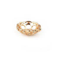 Tapas de Abalorios de Brasso Dorado 18K de Alta Calidad Accesorios de Joyería DIY para Collares y Pendientes - details 24