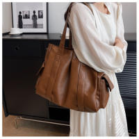 Gran capacidad bolso de mano de las mujeres casual versátil estilo extranjero bolso de hombro bolso de mensajero bolso - details 11