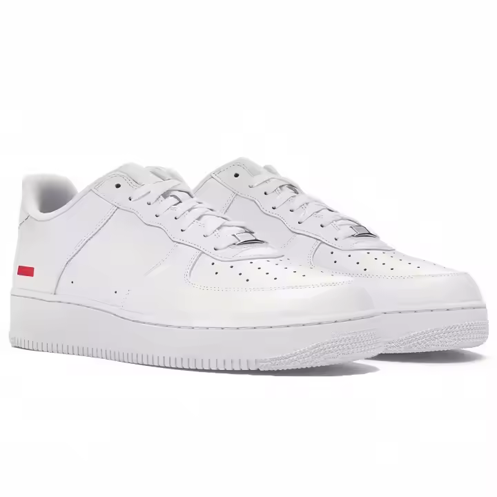 Zapatillas para correr para hombre y mujer, zapatillas planas transpirables blancas para exteriores, zapatillas informales, zapatillas de baloncesto de diseñador - 1