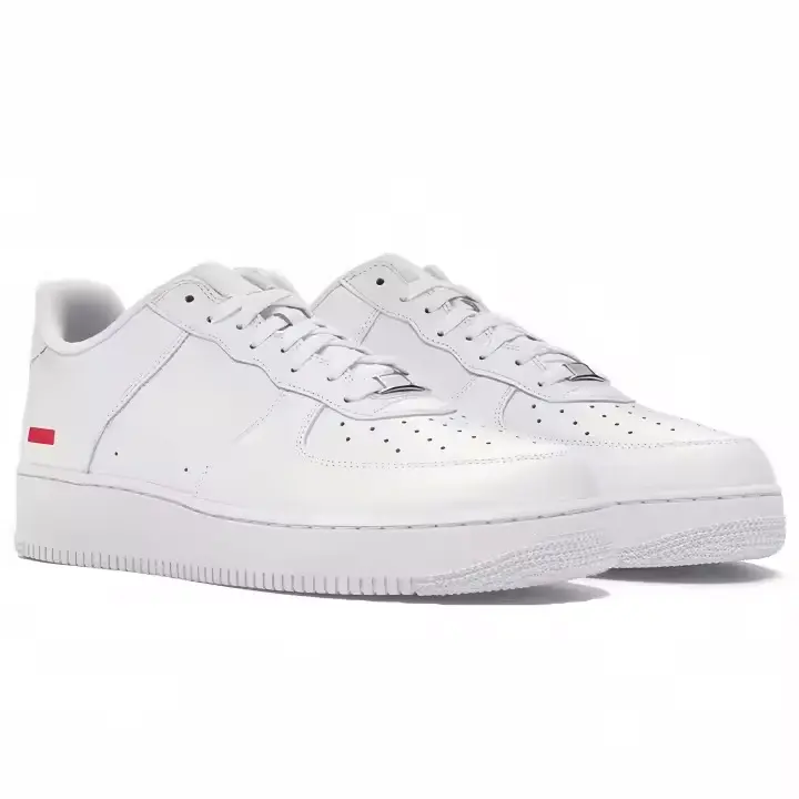 Zapatillas para correr para hombre y mujer, zapatillas planas transpirables blancas para exteriores, zapatillas informales, zapatillas de baloncesto de diseñador - 1