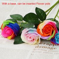 Jabón de rosas grandes para decoración del Día de San Valentín, pétalos de flores artificiales, adorno de fiesta, regalo de flores, 16 unids/lote por caja - details 2