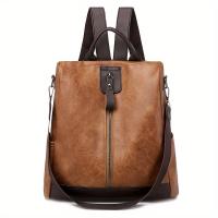Mochila de Cuero pu antirobo para Mujer, bolso de mano, Bolsa de viaje informal - details 15
