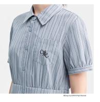 Vestido Largo con Encaje Semir para Mujer Vestido de Moda de Verano 2024 con Cintura Pleada y Cuello de Gorro - details 6