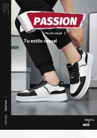 Zapatillas Blancas Transpirables para Hombres Estilo Coreano de Moda Zapatos Casuales con Plataforma Todo Uso - details 0