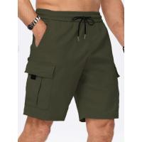 2025 pantalones cortos Cargo de verano para hombre, monos informales con múltiples bolsillos para correr, pantalones cortos para hombre, pantalones cortos Cargo de tendencia urbana para hombre - details 2