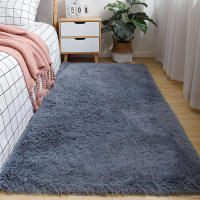 Alfombra de lana de seda teñida con lazo, sala de estar, mesa de café, alfombra de piso, dormitorio, manta de noche, sofá de habitación, alfombra de piso de felpa - details 3