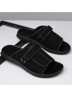 Verano nuevos hombres gladiadores todo partido de cuero de gamuza Casual zapatos transpirables sandalias de playa al aire libre zapatillas más el tamaño - details 7