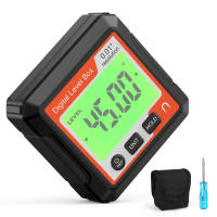 Inclinómetro Digital magnético, medidor de buscador de ángulo de retroiluminación LCD, transportador magnético de 4x90 °, caja de nivel de precisión para carpintería - details 0
