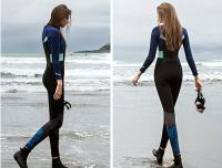 Traje de buceo deportivo para mujer, ropa de baño informal de manga larga y cuerpo ajustado para mujer - details 7